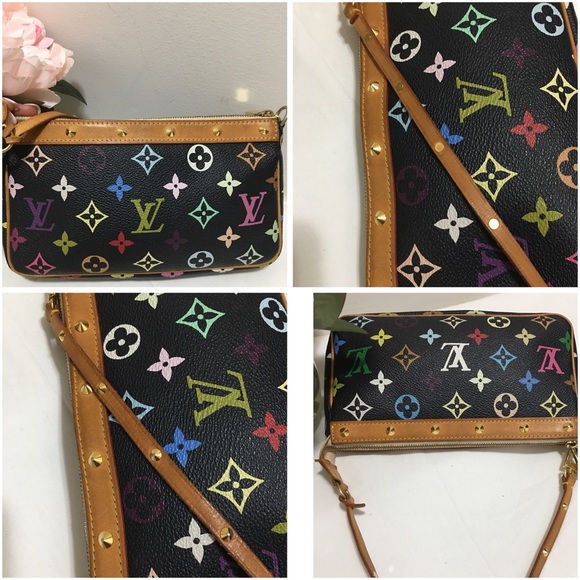 Authentic Louis Vuitton Multicolor Pochette - Picture 4 of 8